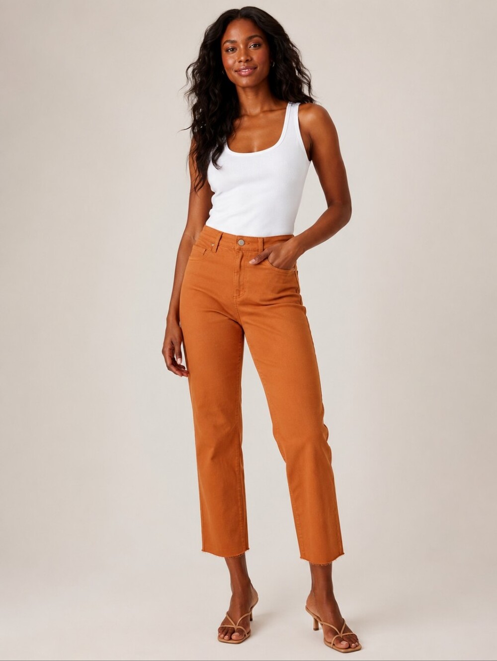 ❤️ ALTAR'D STATE HIGH RISE STRAIGHT CROP JEANS, 10 (30)